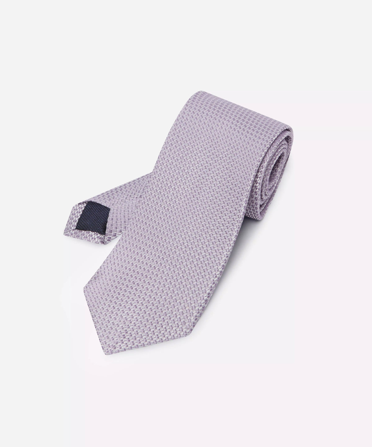 Lilac Purple Tonal Textured Woven Silk Tie