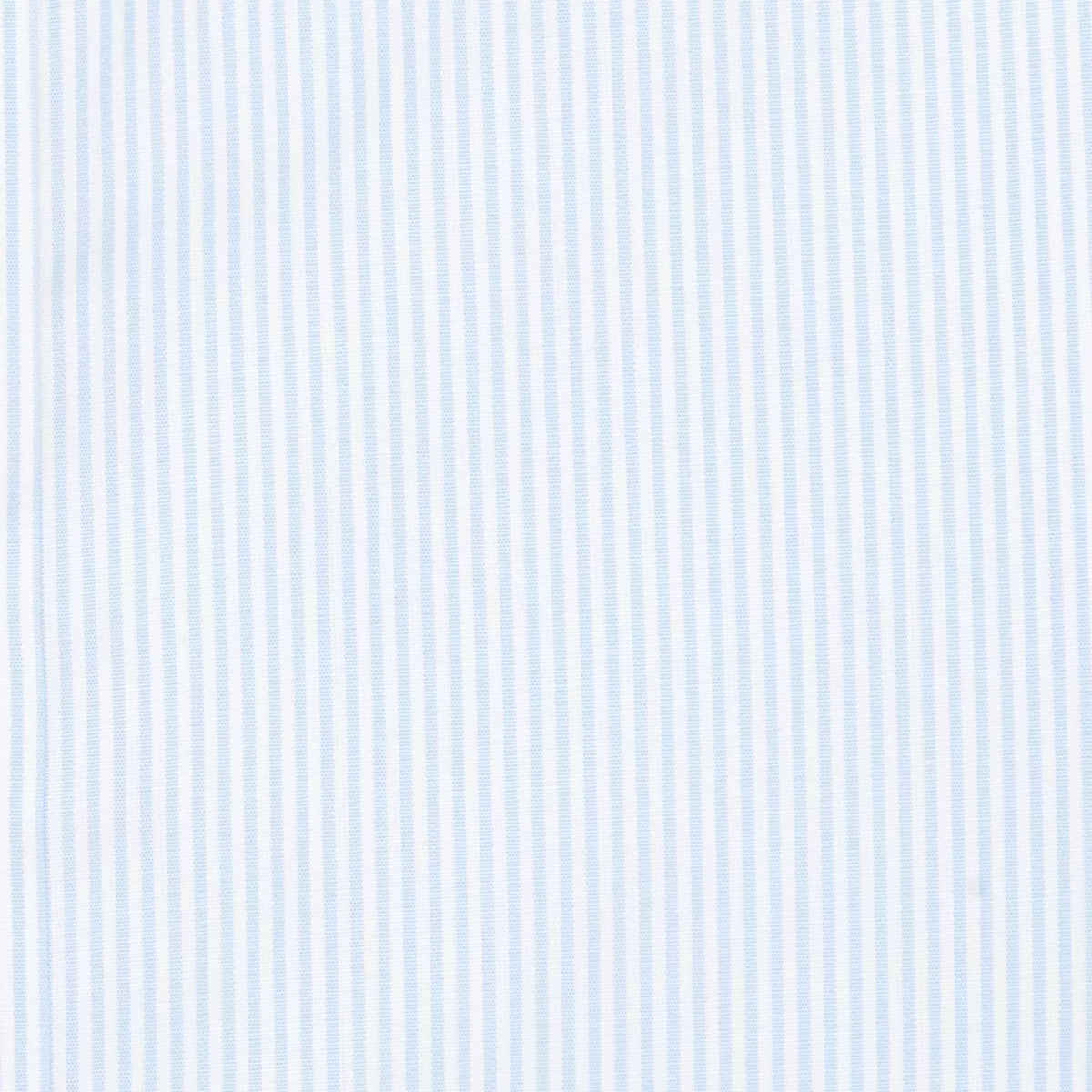 Seas Blue & White Tailored Fit Supraluxe Fine Bengal Formal Shirt